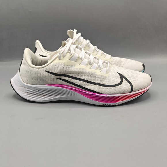 Nike Air Zoom Pegasus 37 White Women's Running Shoes - Picture 1 of 11